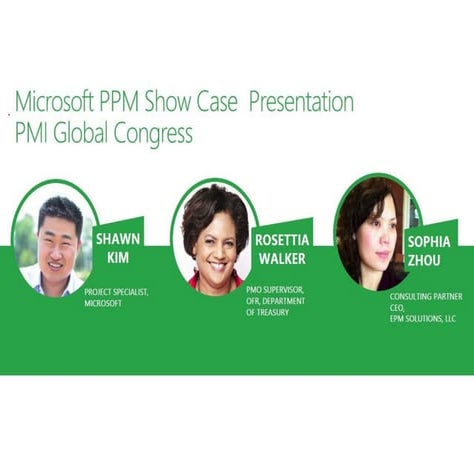 Microsoft PPM tool (Project Online / Project Server) Case Study by epmsolutio...