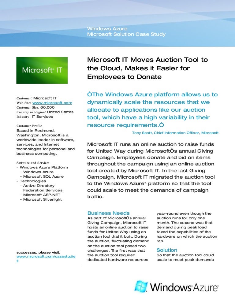 Technical case study picture