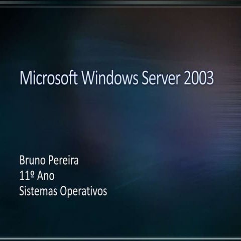 Instalação e configuração do windows server 2012 | PPTX