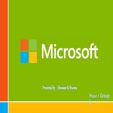 Microsoft corporation