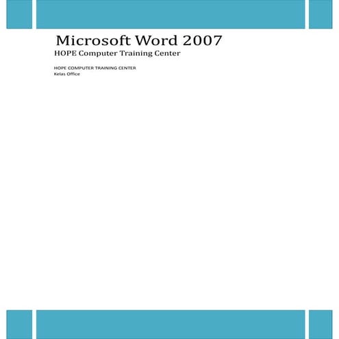 Microsoft word