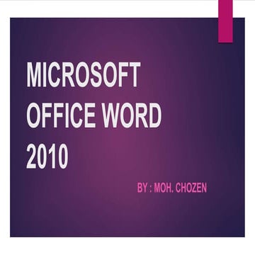 Microsoft Word.ppt