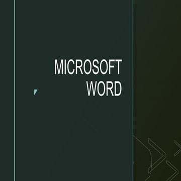 materi MICROSOFT WORD kelas x informatika | PPTX
