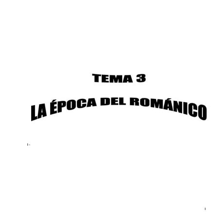 Actividades románico