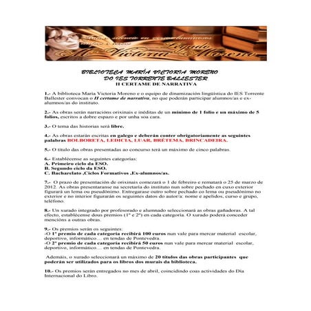 Microsoft word   ii certame narrativa mª victoria