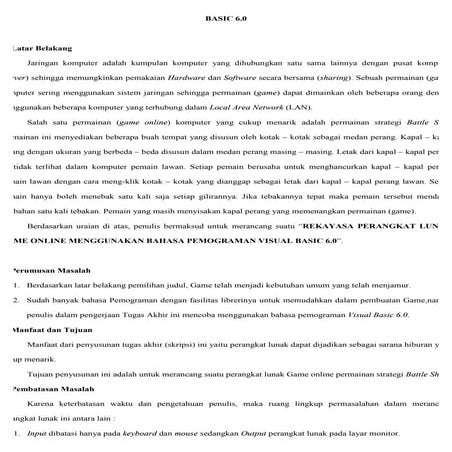 Microsoft word   proposal game battle ship online 1 3