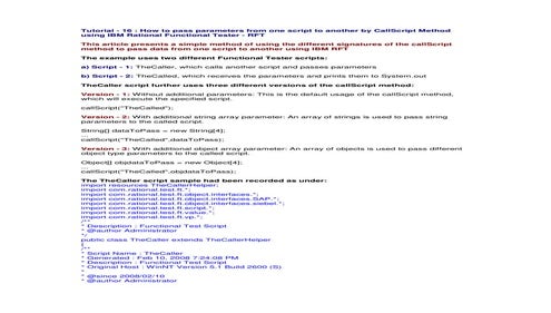 RFT Tutorial - 5 How Do We Record Data Verification Point For Test ...