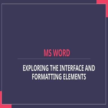 Microsoft_Word_2019_Part1 - An overview of the features.pptx