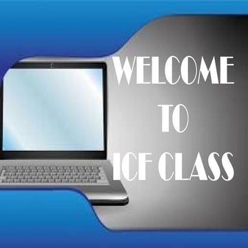 first quarter lesson in microsoft word in icf 8