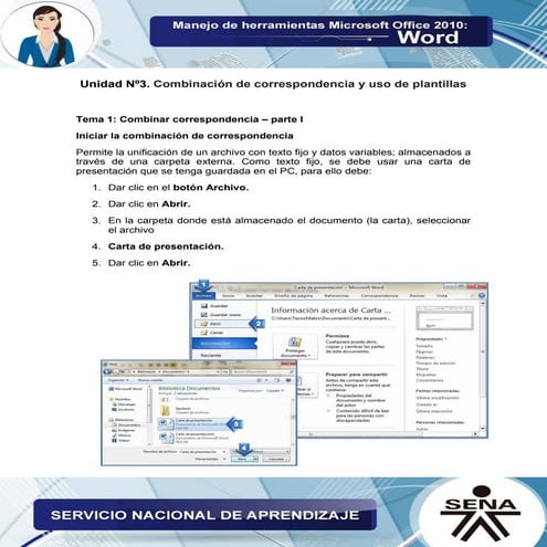 Microsoft word unidad 3