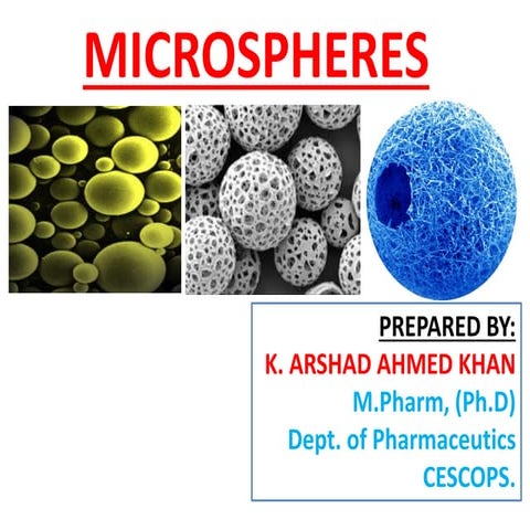 Microspheres