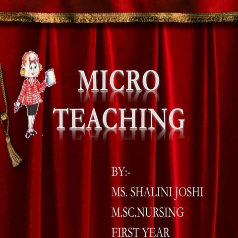 Micro teaching on pilot study
