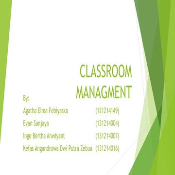 Microteaching   classroom managment fix