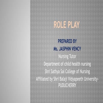 microteaching on role play.pptx in nursing