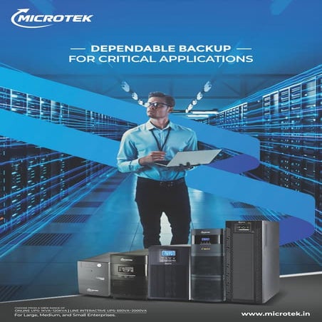 Microtek Home UPS – Best Power Backup Solutions in India | PDF