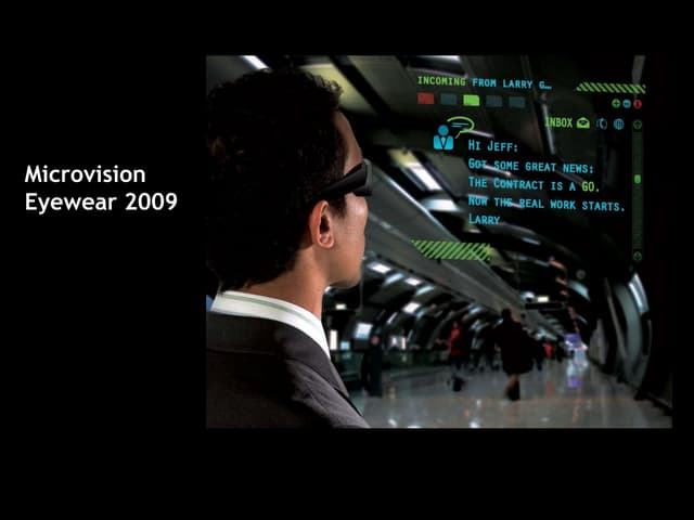 Microvision Eyewear Ismar 2009 3