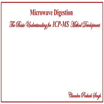 Microwave Digestion The Basic Understanding for ICPMS Method Development.pptx