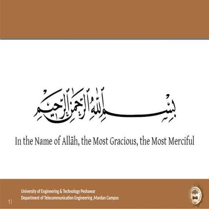 Microwave Engineering Introduction Lecture 1