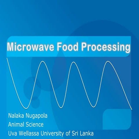 Microwave Food Processing