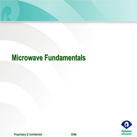 Microwave Technology Fundamentals for Telecommunication