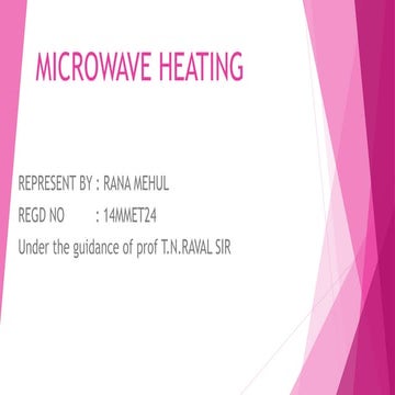 Microwave heating