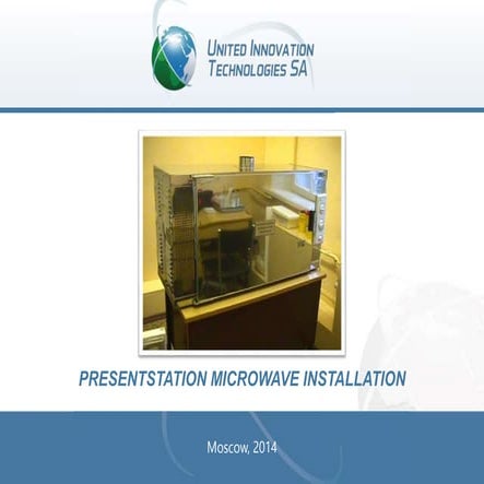 Microwave installation