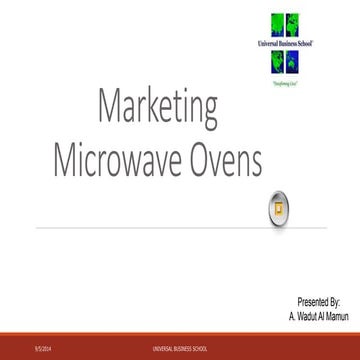 Microwave Oven Indian Market Analysis