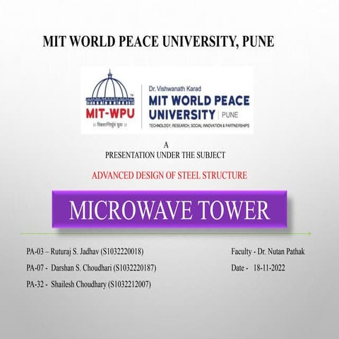 Microwave Tower Presentation.ppt