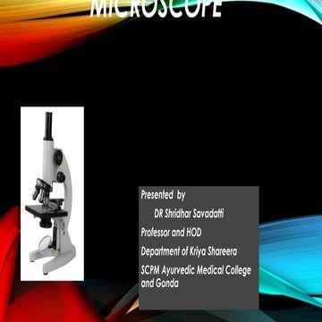 micrscope.pptx NCSIM Kriya Shareera Practical