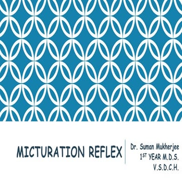 Micturation reflex