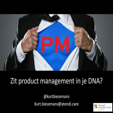 Do you have Product Management in your DNA?