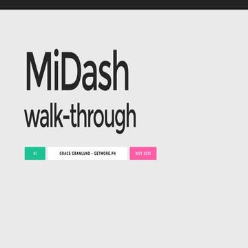 MiDash Software for Real Estate Walkthrough
