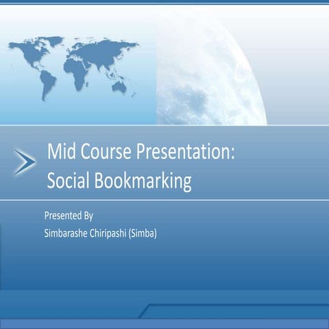 Mid course presentation