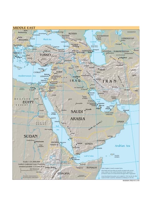 World Map Middle East PDF Middleeast 100723025634 Phpapp01 Thumbnail