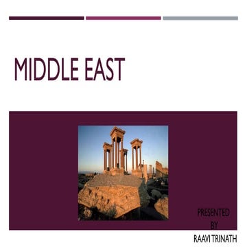 Middle East PPT