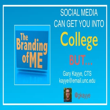 A Social Media "What to do - and what not to do" for Middle School'ers