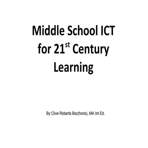 Middle school technology integration