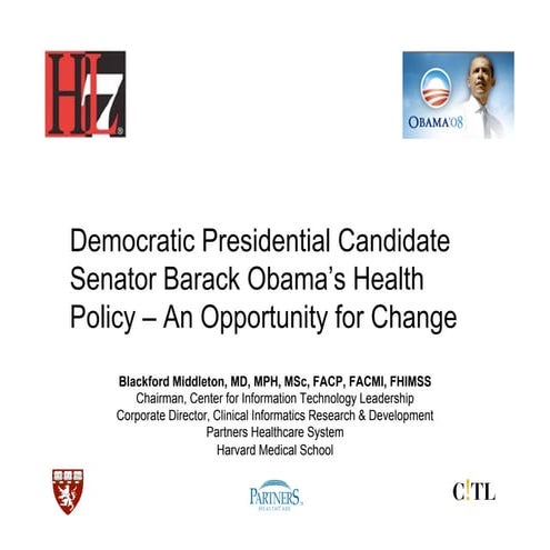 Supporting Barack Obama for President