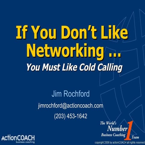 Middletown Networking Seminar 5 09