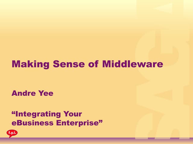 Middleware 2002