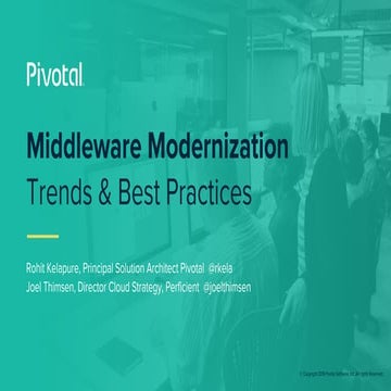 Why Your Digital Transformation Strategy Demands Middleware Modernization