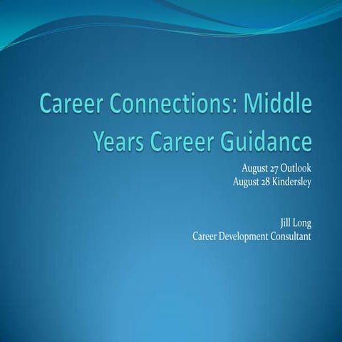 CWEX Middle Years In-service Aug 27 28 2012