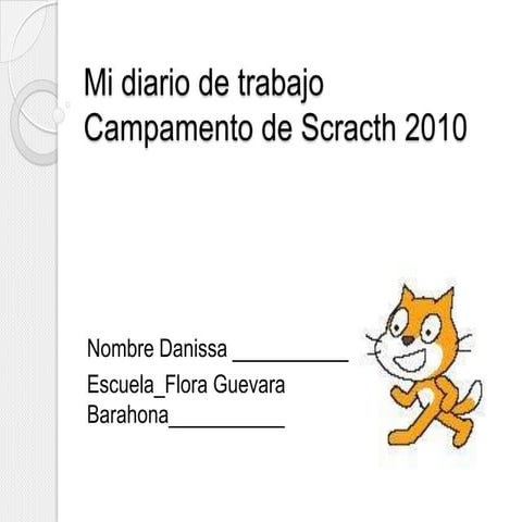 Mi diario de trabajo danissa