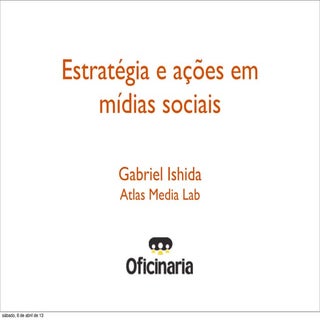 Oficinaria - Midias Sociais
