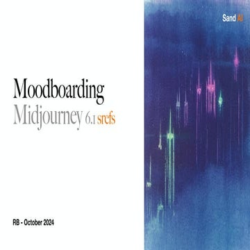 midjourney srefs study by sand v2 - Original content and visuals