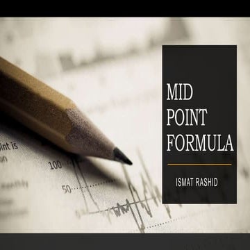 Mid Point Formula (Coordinate Geometry) Grade 9th