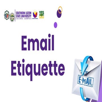 Importance of email etiquette copy, ppt | PPT