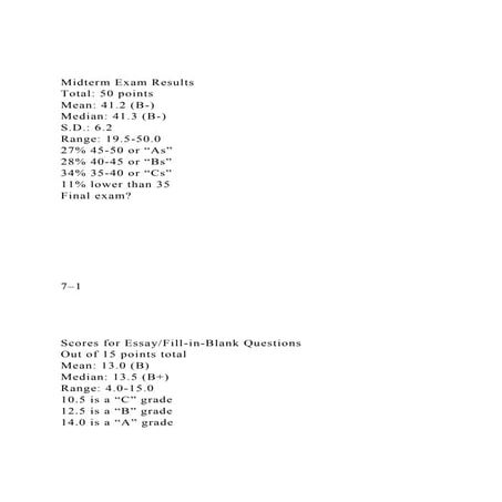 Midterm Exam ResultsTotal 50 pointsMean 41.2 (B-)Median.docx