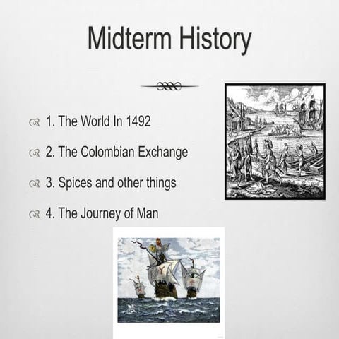The columbian exchange | PPTX