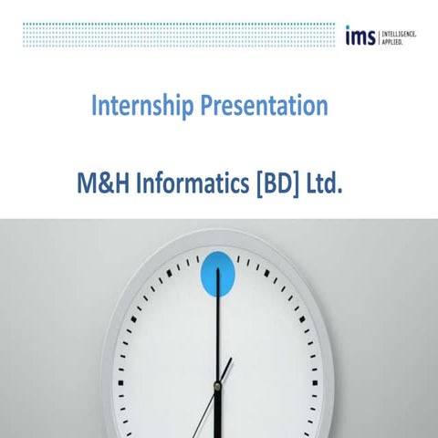 MID Presentation about M&H Informatics(BD) LTD